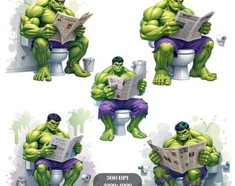 Paquete PNG de superhéroe, 4000 x 4000 px, alta resolución de 300 DPI, clipart de cómic, listo para sublimación e impresión, héroe, regalo, PNG divertido, camiseta PNG