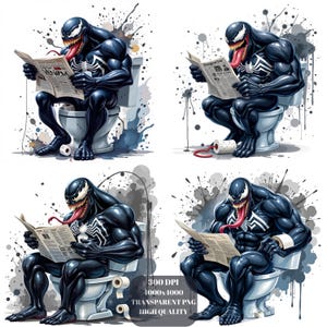 Super Hero PNG Bundle, 4000x4000px, 300 DPI High Resolution, Comic Clipart, Sublimation and Print Ready, Hero, Gift, Funny PNG, T-shirt Png