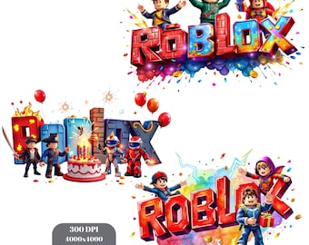 300 dpi Game Bundle PNG, 4000x4000 High Resolution, Game Design Asset, Digital Download, Birthday Png, Game Graphics, PNG File