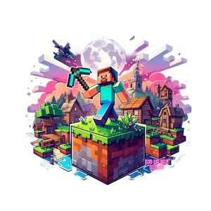 Kids Gaming PNG | Cute Video Game Graphic for Boys & Girls | Funny Gamer Clipart for T-Shirts | Digital Download Sublimation File