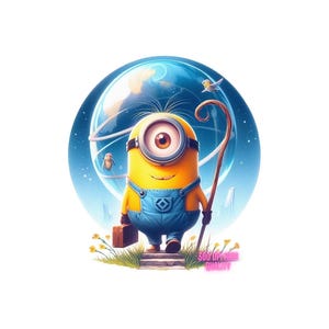 Estilo animado PNG, clipart de descarga digital de 300 DPI, lindo diseño de dibujos animados para camisetas, calcomanías, sublimación, manualidades y más
