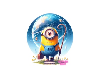 Animated Style PNG , 300 DPI Digital Download Clipart ,Cute Cartoon Design for T-Shirts, Stickers, Sublimation, Crafts & More