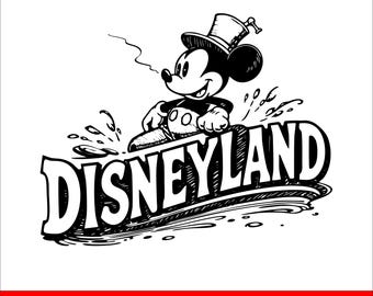 Disneyland SVG PNG EPS dxf jpeg | Magical Castle Clipart for Cricut & Silhouette | Cute Disney Inspired Sublimation File for Shirts