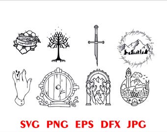 Animated Movie svg - png - eps - dxf - jpg bundle , High Quality 300 DPI Clipart, T-Shirts, Stickers & Sublimation Prints