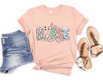 Easter Nurse Sweatshirt,Easter Nurse T-shirt,Easter Gift For Nurse, Easter Shirt For Nurse,Easter Medical Shirt, Nurse Appreciation  Shirt