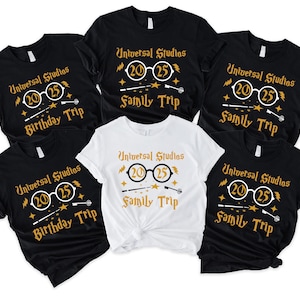 Universal Studios Birthday Trip Shirts, Universal Studios Shirt, Universal Studios Family Trip Shirts, Universal Studios Wizard Shirts