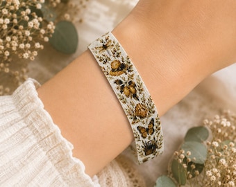 Vintage Summer  Bracelet Modern Bead Loom Patterns, Peyote Bracelet Elegantes  Armband choker PDF Download  Miyuki Delica 11/0