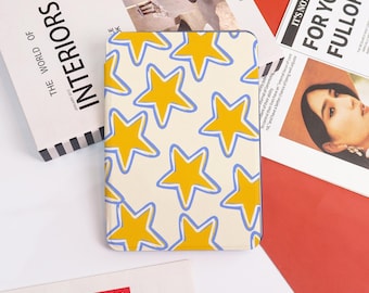 Cute Cartoon Stars Kindle Case Cover Sleeve,Kindle PaperWhite 12/11/10 Case,Kindle 6/6.8,Personalized Case Gift,Kindle 2024/Colorsoft