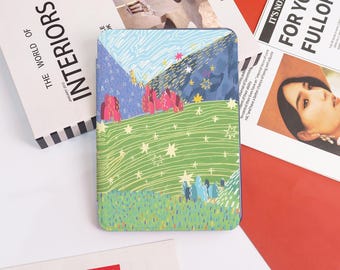 Colorful Starry Meadow Kindle Case Cover Sleeve,Kindle PaperWhite 12/11/10 Case,Kindle 6/6.8/7",Personalized Case,Kindle 2024/Colorsoft,Gift