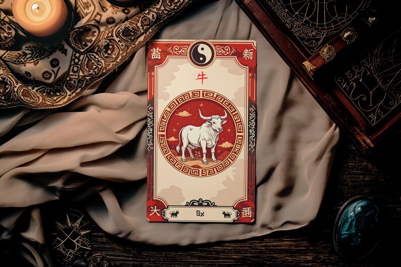 Printable Chinese Zodiac Tarot Deck | 12 Traditional Astrology Cards ...