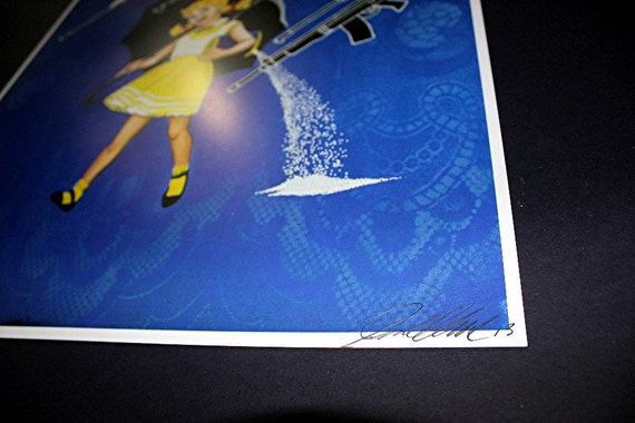 A Salt Rifle Limited Edition Signed Numbered Contemporary Art