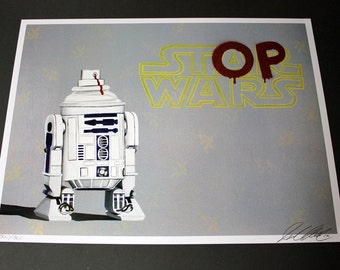 Star Wars Art Painting,star Wars Wall Decor,graffiti Art,spray