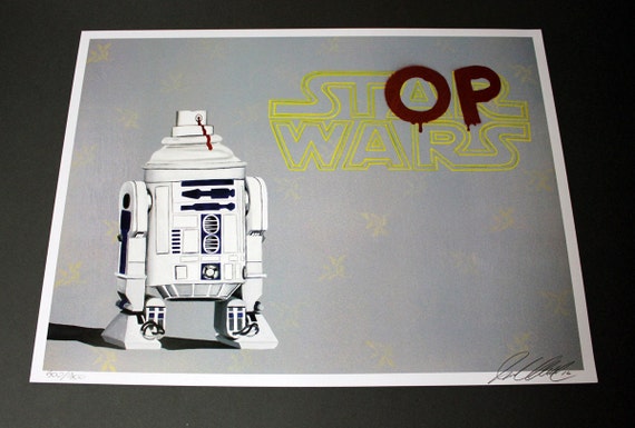 Star Wars Art Painting,star Wars Wall Decor,graffiti Art,spray