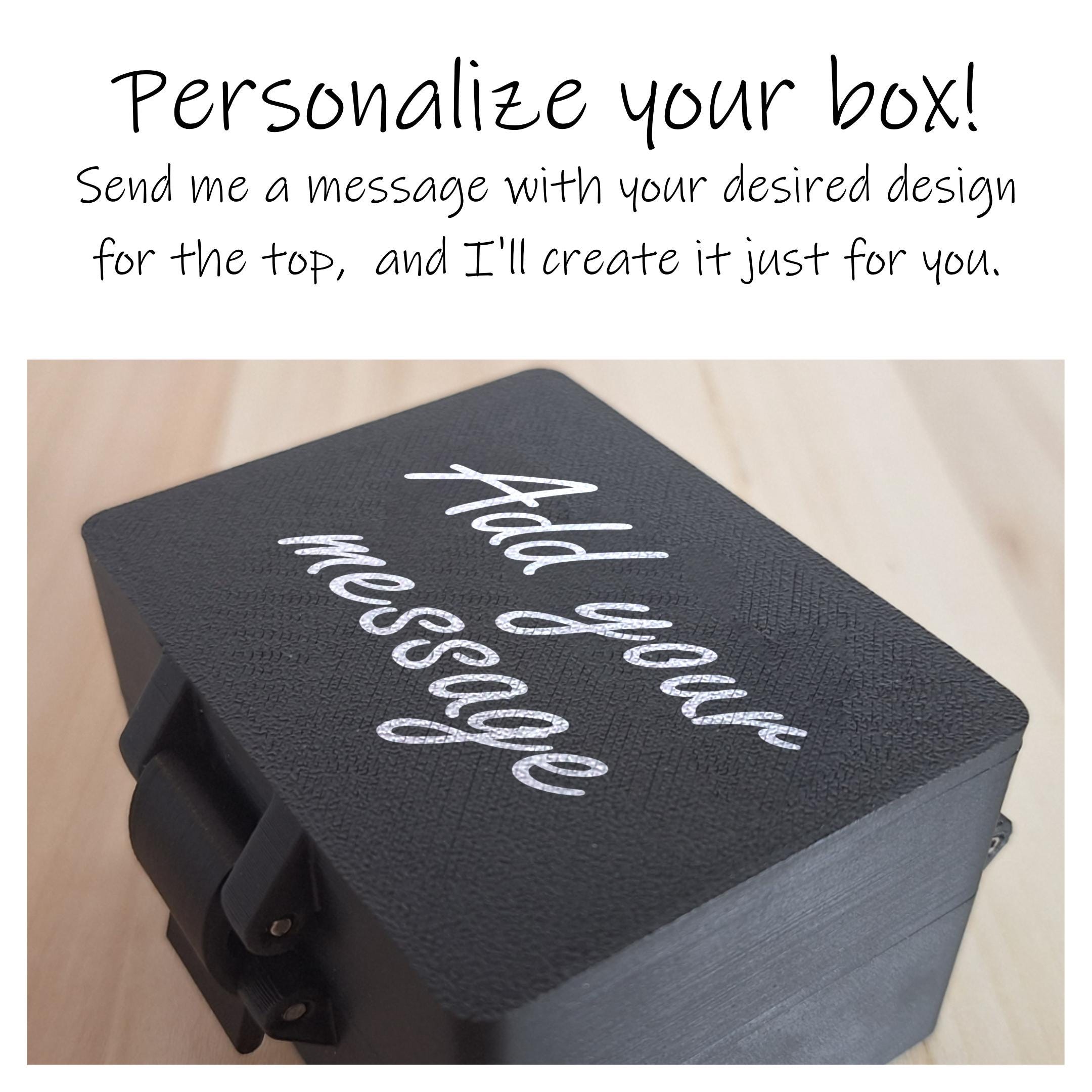 Floss Bobbin Box with Magnet - Cross Stitch Travel Box, Eco-Friendly, Biodegradable PLA Polymer, Embroidery storage, Floss bobbin holder