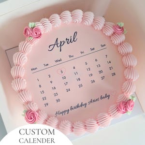 Personalisierter Kalender PDF PRINT