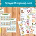 Number Tracing and Writing ,counting ,math Preschool Activity Book ...