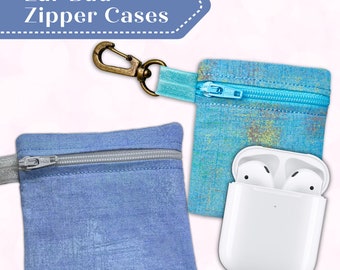 Ear Bud Zipper Cases