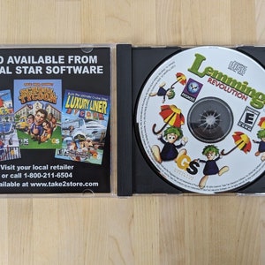 Lemmings Revolution PC Game 2001 w/ slipcase