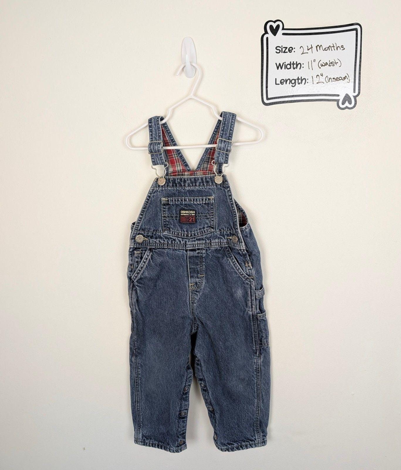 Oshkosh Overalls 24 Months - Etsy Canada