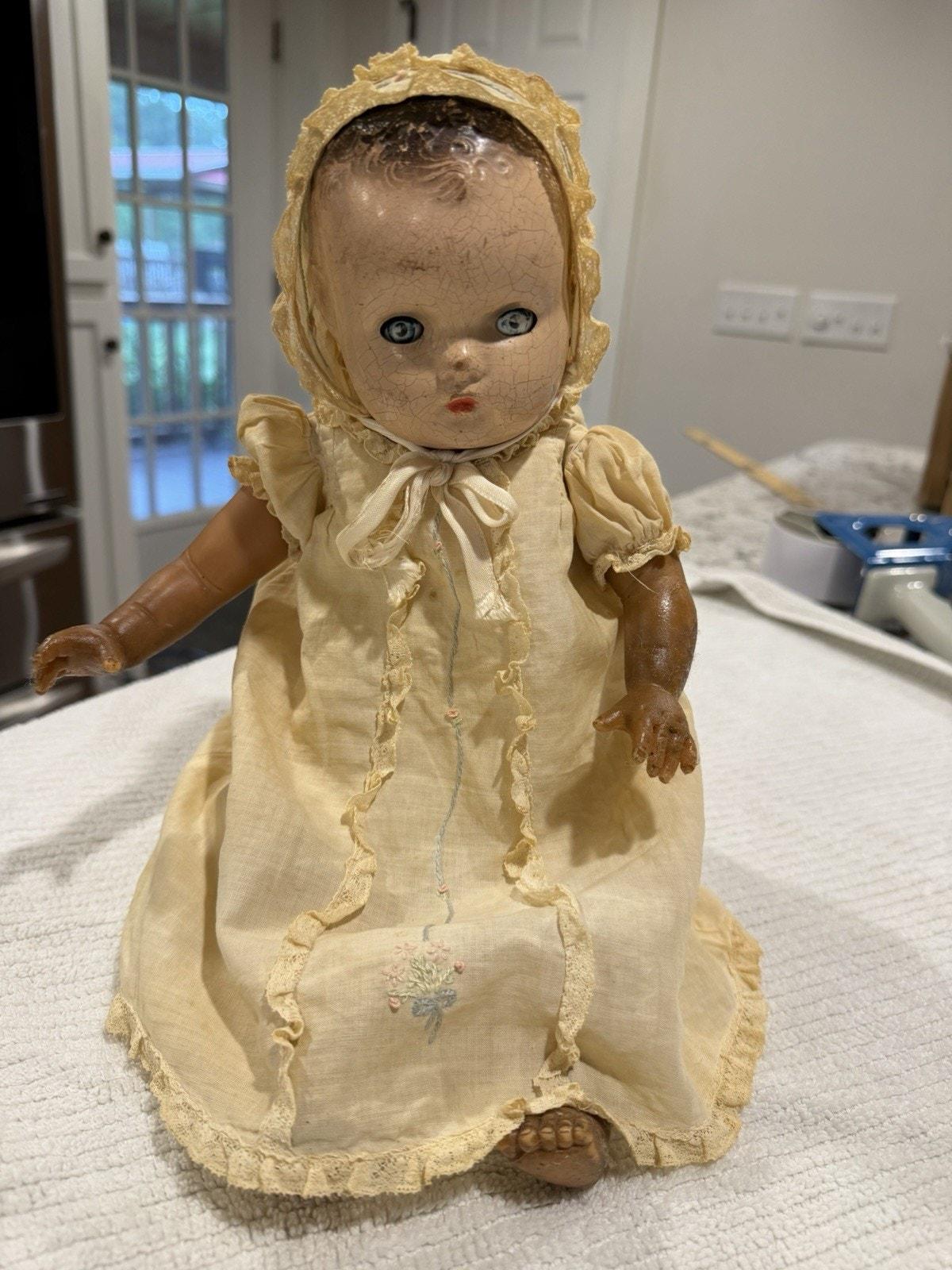 Horsman Antique Doll - Etsy