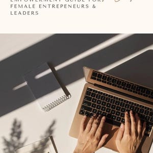 Women in Business eBook | Empowerment Guide for Female Entrepreneurs & Leaders | Career Success Tips and Strategies with Canva Template