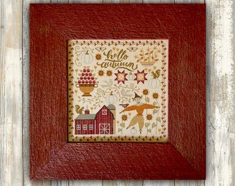 cross stitch | needlework | Hello Autumn Book