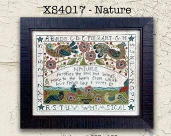 sampler | cross stitch | needlework | Teresa Kogut | Nature | XS4017