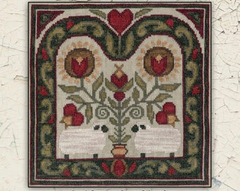 cross stitch | needlework | Teresa Kogut | Early American Folk Sheep | XS2345
