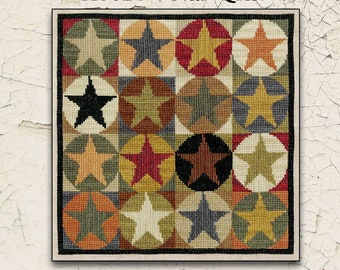 Cross Stitch Chart | PDF | Needlework | DIY | Crafts | XS024 | Star Quilt