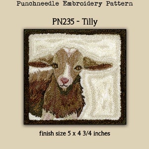 Punchneedle | Pattern | Needlwork | DIY | Crafts | Tilly | PN235