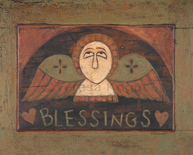 Wall Art Home Decor Blessings 8x10 Print by Teresa Kogut Etsy UK