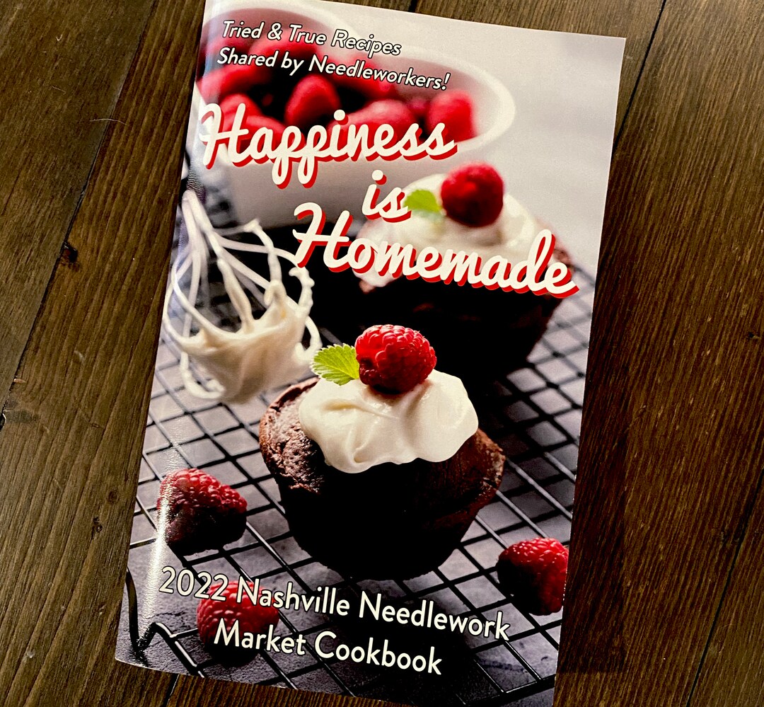 Cookbook Nashville Needlework Market 2022 Recipe Book Etsy