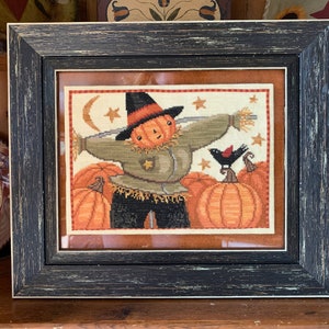 cross stitch | needlework | Teresa Kogut | Happy Scarecrow | XS181