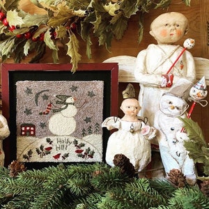 Punchneedle | Pattern | Needlwork | DIY | Crafts | Holly Hill | PN205