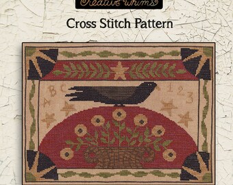Ida Mae Crow Cross Stitch - Etsy Ireland