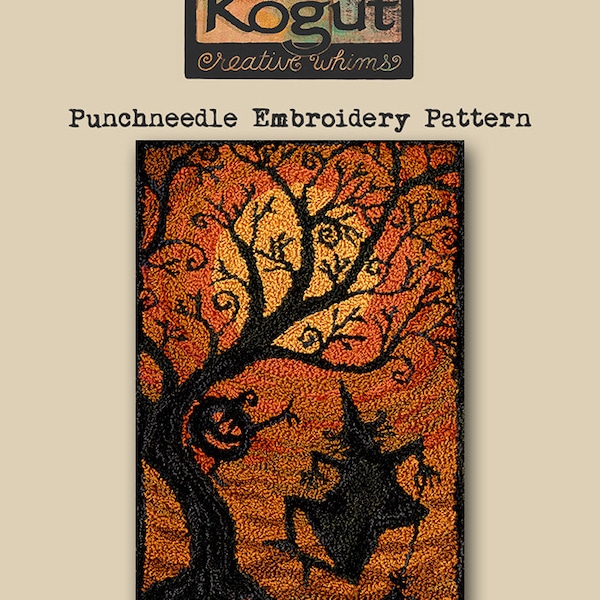 Punchneedle | Teresa Kogut | Pattern | Needlwork | DIY | Crafts | Moondance | PN127