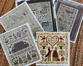 Stickers | Samplers | Cross Stitch