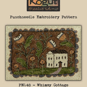 Punchneedle | Teresa Kogut | Pattern | Needlwork | DIY | Crafts | Whimsy Cottage | PN148