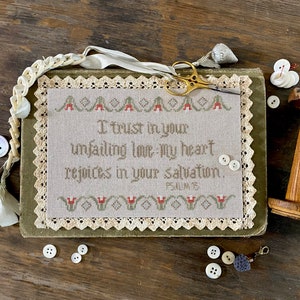 Cross Stitch Chart | PDF | EPattern | Needlework | DIY | Crafts | Faith in Stitches Series | Unfailing Love