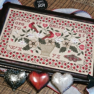 sampler | cross stitch | needlework | Teresa Kogut | Newcastle Bouquet | XS4003