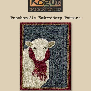 Punchneedle | Teresa Kogut | Pattern | Needlwork | DIY | Crafts | For Ewe | PN165