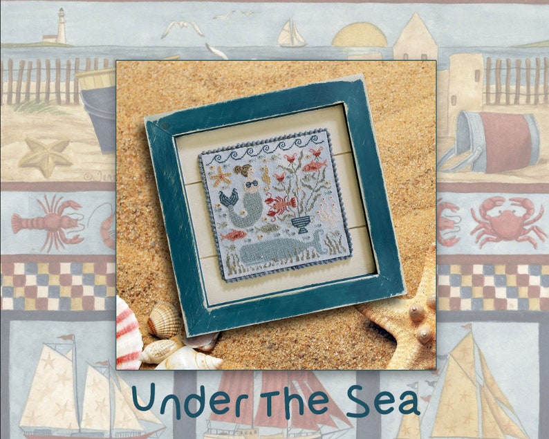 cross stitch needlework Seaworthy Book image 4