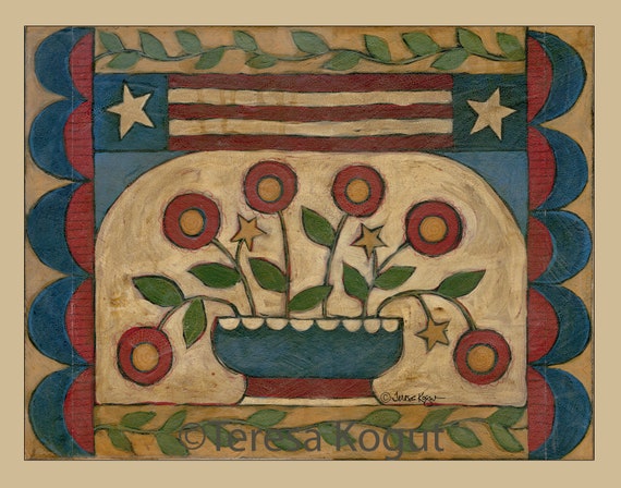 Folk Art Designs American