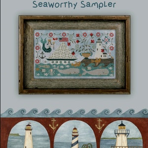 cross stitch needlework Seaworthy Book image 2