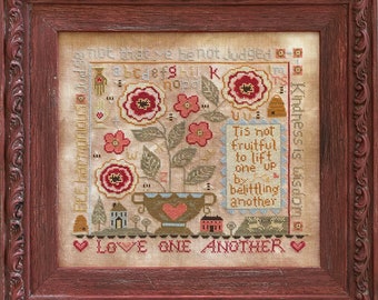 sampler | cross stitch | needlework | Teresa Kogut | Wisdom | XS4020