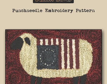 Punchneedle | Pattern | Needlwork | DIY | Crafts | Liberty Wool | PN063