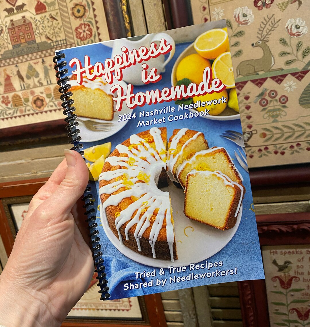 Cookbook Nashville Needlework Market 2024 Recipe Book Etsy