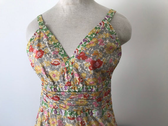 1990s Cacharel Liberty of London sundress Sz XS - image 3