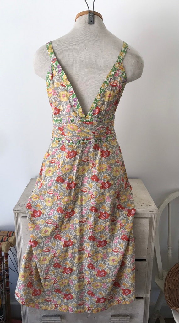 1990s Cacharel Liberty of London sundress Sz XS - image 6