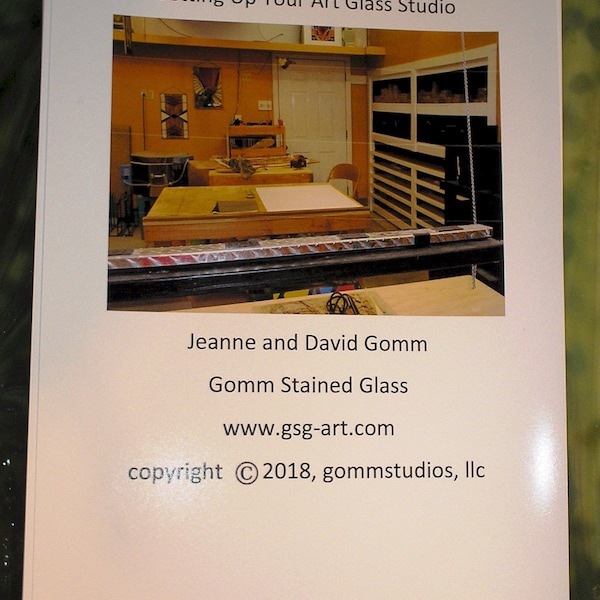 Setting Up Your Art Glass Studio Booklet PDF Color Digital Download